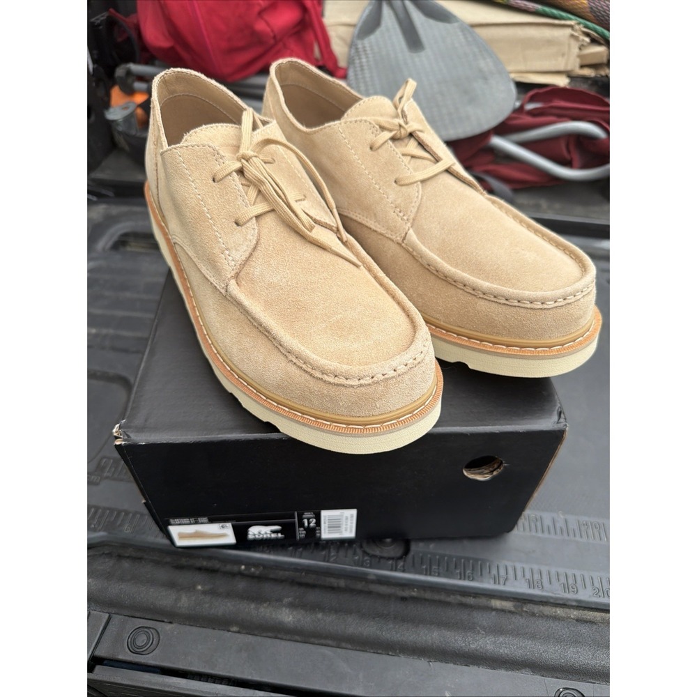 (Authentic) SOREL Slabtown 62'™ Stoic Men's Shoe,‎ Canoe, Bleached Ceramic, New